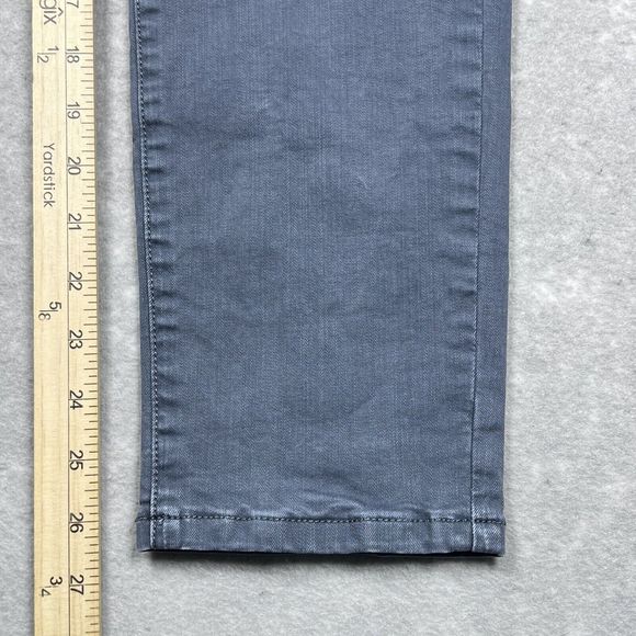 Soft Surroundings Jeans Women's Size Small Gray Tapered Ankle Denim Jeans - Picture 12 of 15